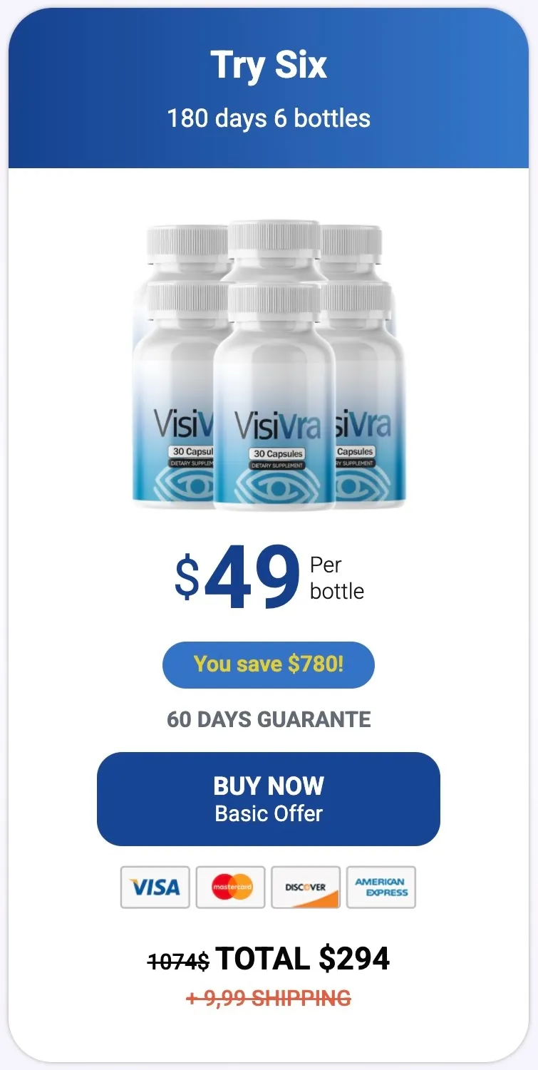 VisiVra 6 Bottle Price